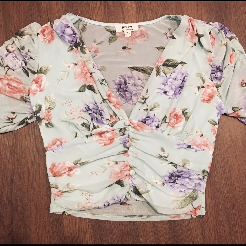 Pretty Flower Top